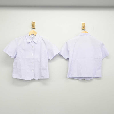 【中古】石川県 泉中学校 女子制服 3点 (シャツ・スカート) sf052772