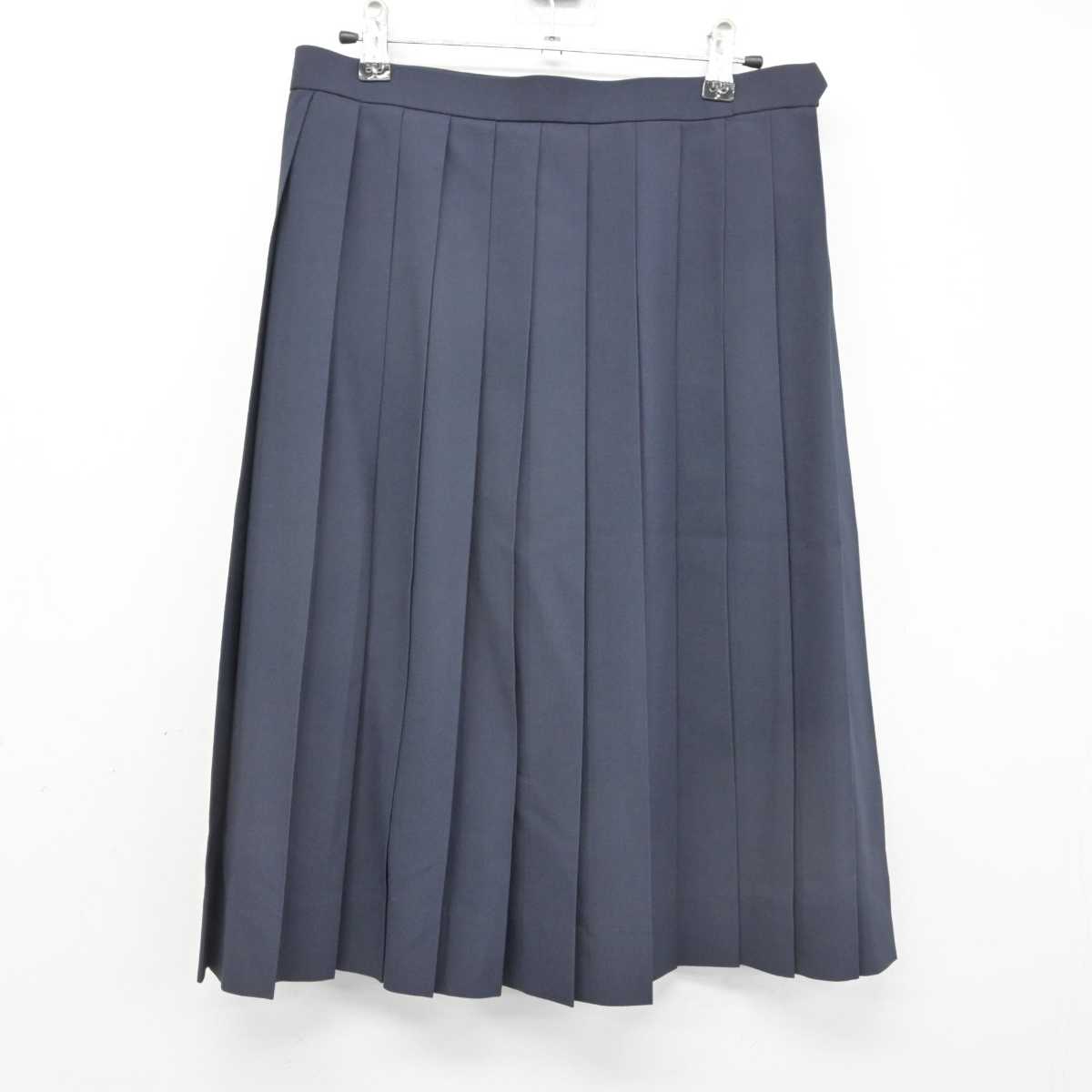 【中古】石川県 泉中学校 女子制服 3点 (シャツ・スカート) sf052772