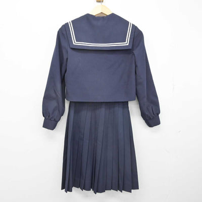 【中古】愛知県 横須賀高等学校 女子制服 3点 (セーラー服・スカート) sf052776