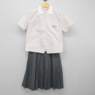 【中古】愛知県 半田農業高等学校 女子制服 3点 (シャツ・シャツ・スカート) sf052779