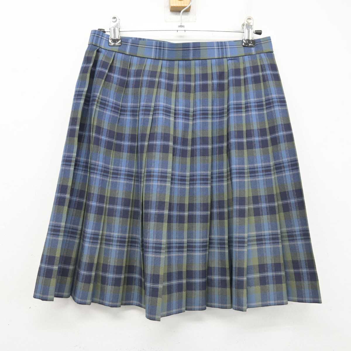 【中古】千葉県 若松高等学校 女子制服 2点 (シャツ・スカート) sf052783