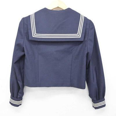 【中古】埼玉県 安行中学校 女子制服 4点 (セーラー服・スカート) sf052791