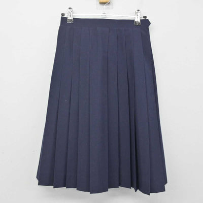 【中古】埼玉県 安行中学校 女子制服 2点 (ベスト・スカート) sf052792