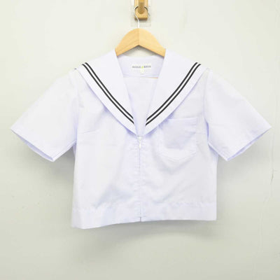 【中古】愛知県 稲沢市立大里中学校 女子制服 2点 (セーラー服・スカート) sf052851