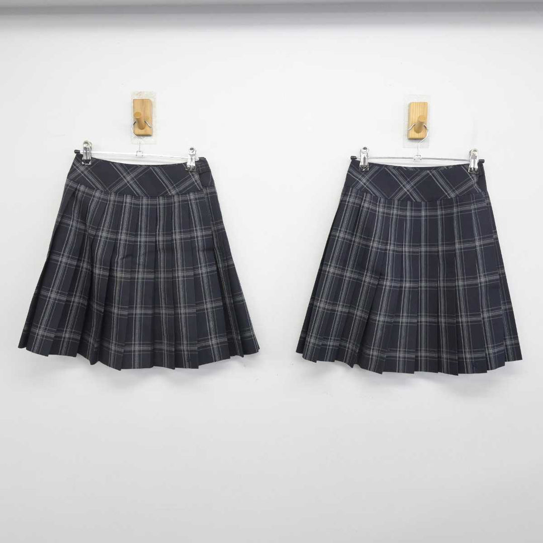 中古】千葉県 白井高等学校 女子制服 5点 (ブレザー・スカート 