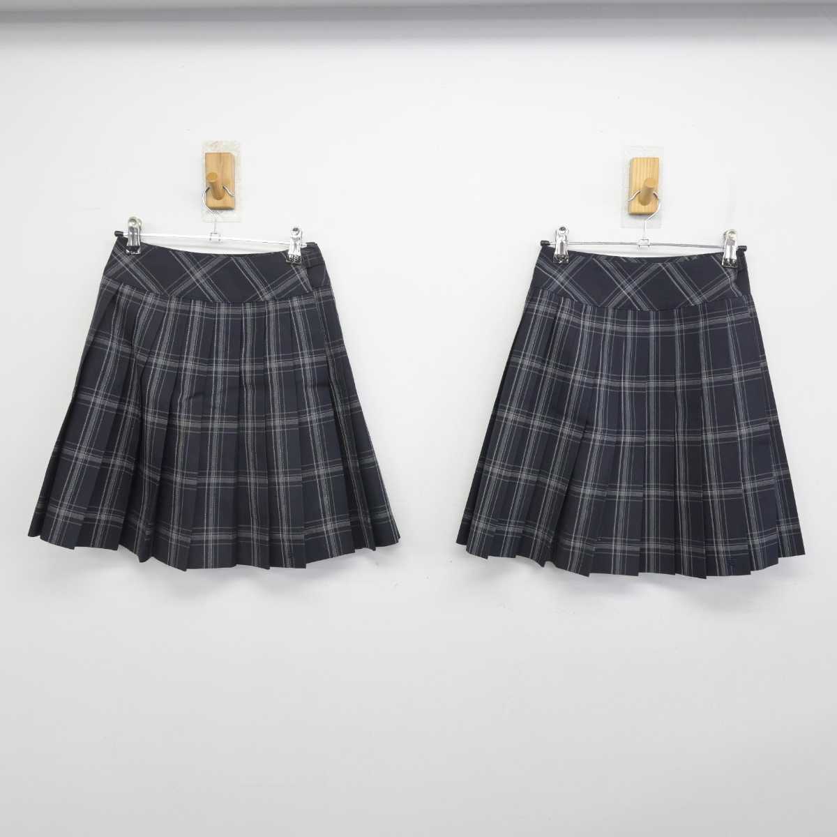 【中古】千葉県 白井高等学校 女子制服 5点 (ブレザー・スカート) sf052852