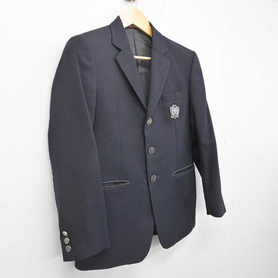 【中古】北海道 立命館慶祥高等学校 男子制服 1点 (ブレザー) sf052856