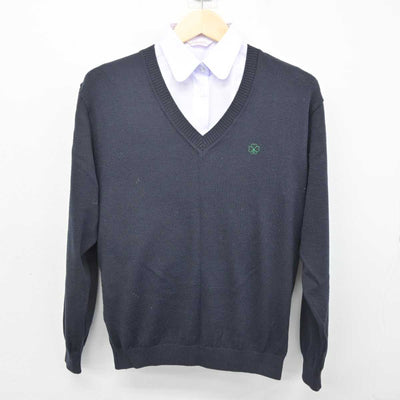 【中古】北海道 札幌第一高等学校 女子制服 2点 (ニット・シャツ) sf052857