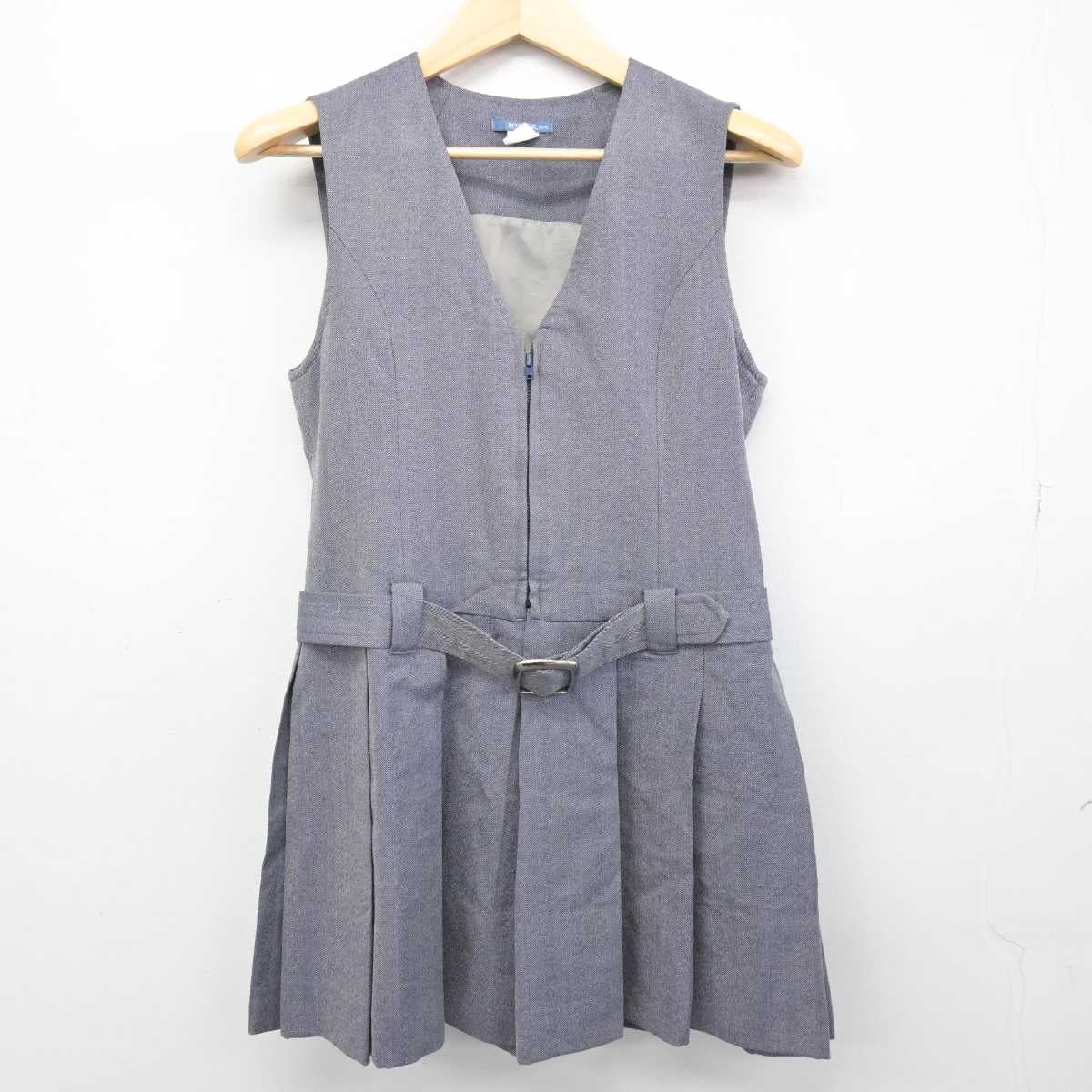 【中古】大阪府 大阪女学院高等学校 女子制服 2点 (ブレザー・ジャンパースカート) sf052874