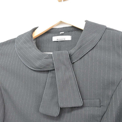 【中古】 事務服 女子制服 2点 (ブラウス・ベスト) sf052895