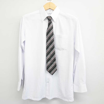 【中古】宮崎県 本庄高等学校 男子制服 4点 (ブレザー・シャツ・ズボン) sf052900