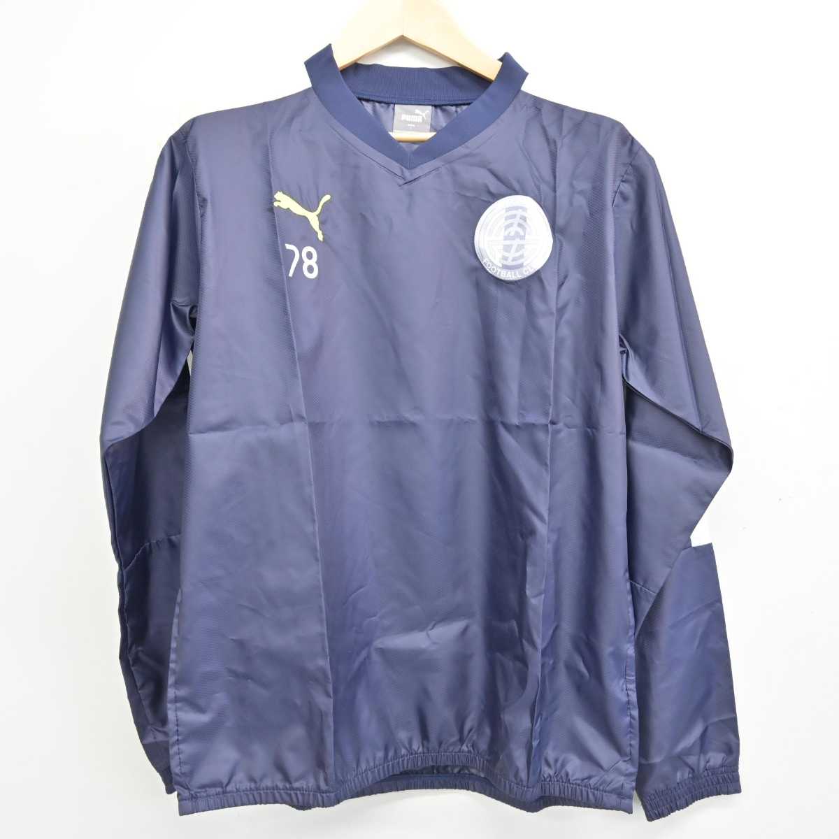 【中古】宮崎県 本庄高等学校/サッカー部 男子制服 2点 (ジャージ 上・ジャージ 下) sf052907