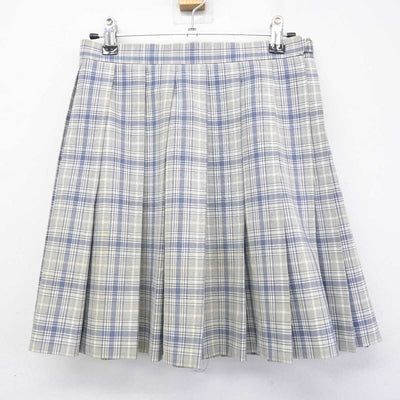 【中古】東京都 日本大学第二高等学校 女子制服 4点 (ニット・シャツ・スカート) sf052910