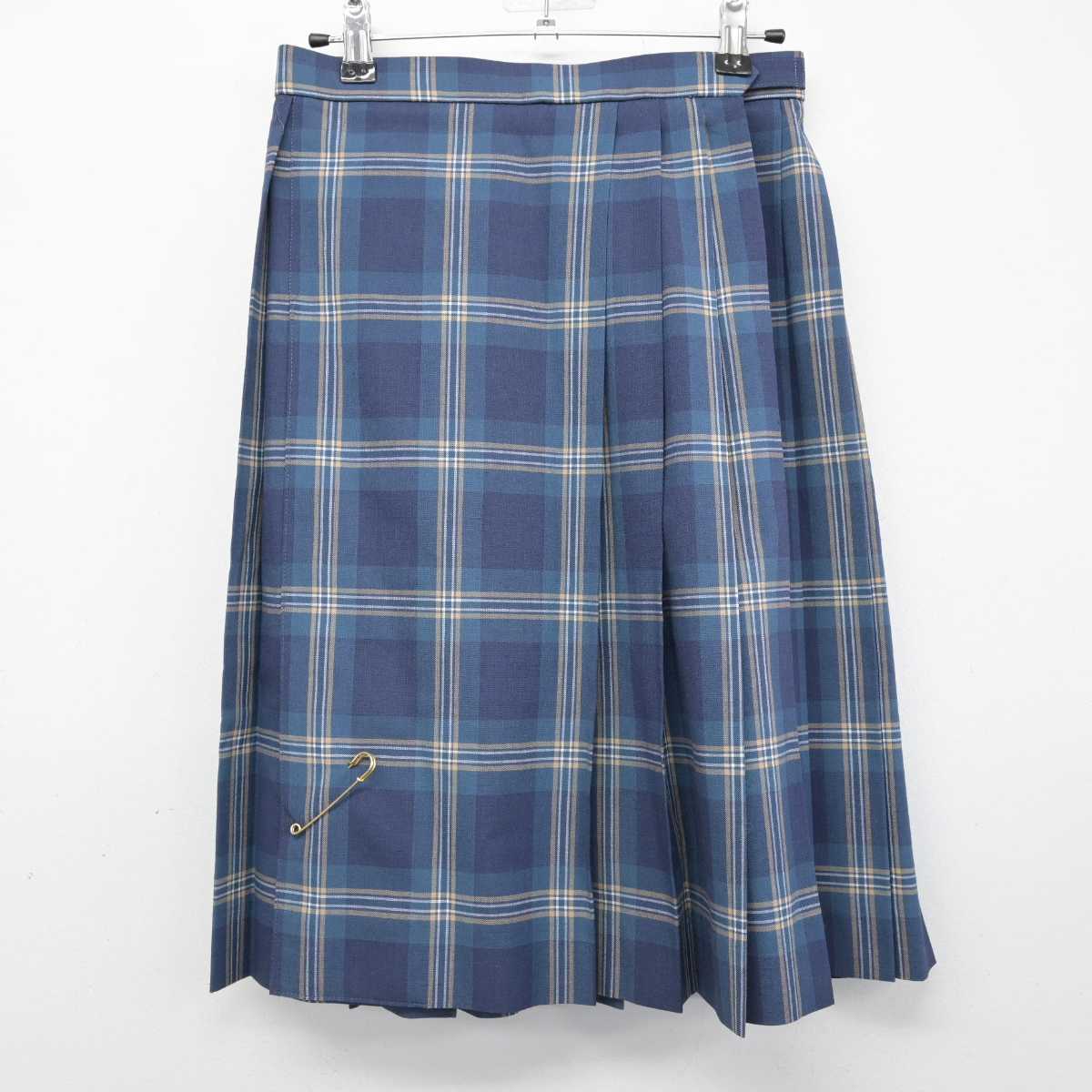 【中古】神奈川県 横浜清陵高等学校 女子制服 2点 (スカート) sf052915