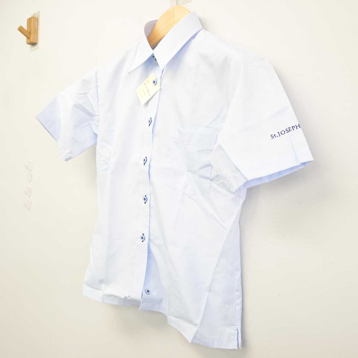 【中古】神奈川県 聖ヨゼフ学園中学校 女子制服 3点 (シャツ) sf052918