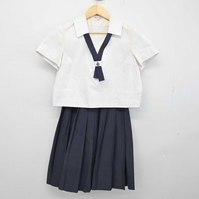 【中古】佐賀県 佐賀北高等学校 女子制服 3点 (シャツ・スカート) sf052929