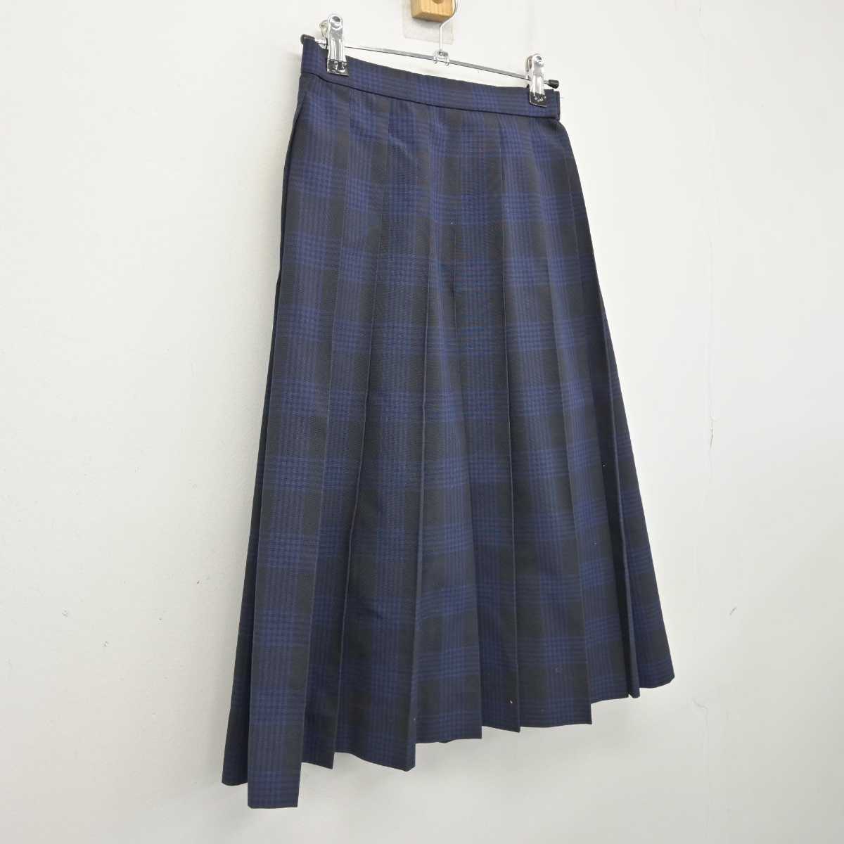 【中古】佐賀県 佐賀商業高等学校 女子制服 1点 (スカート) sf052932