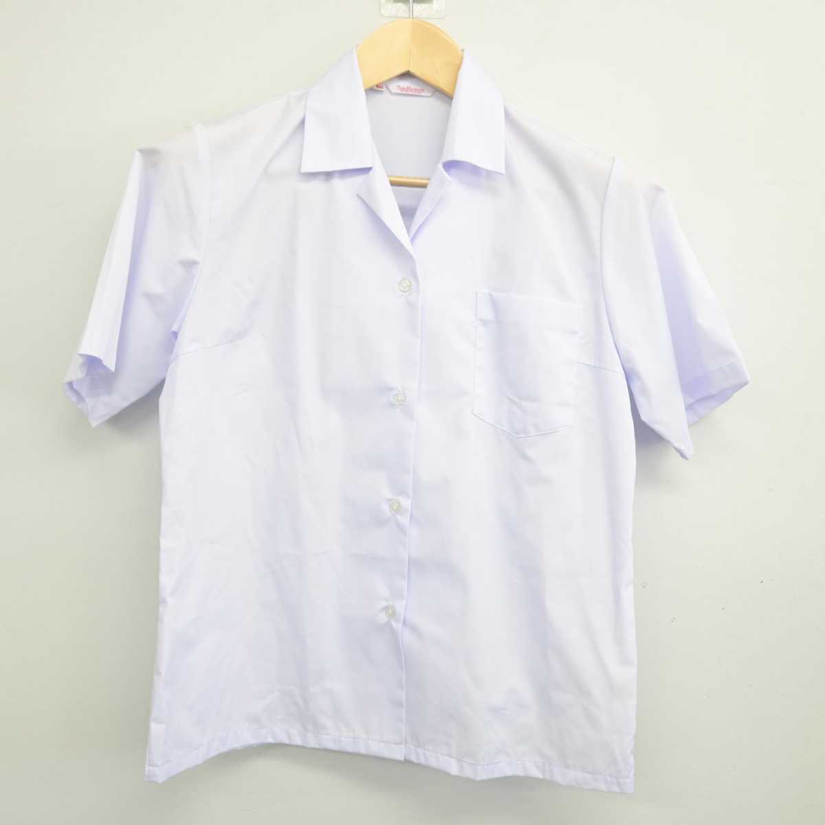 【中古】千葉県 酒井根中学校 女子制服 2点 (シャツ・スカート) sf052945