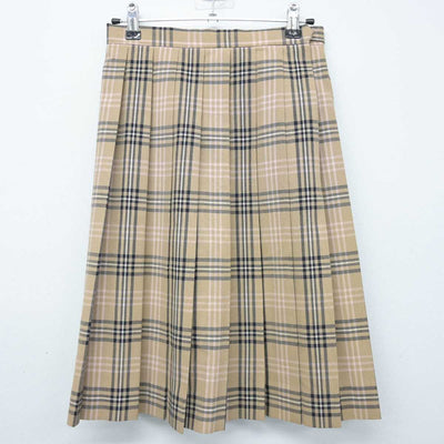 【中古】福岡県 誠修高等学校 女子制服 2点 (シャツ・スカート) sf052966