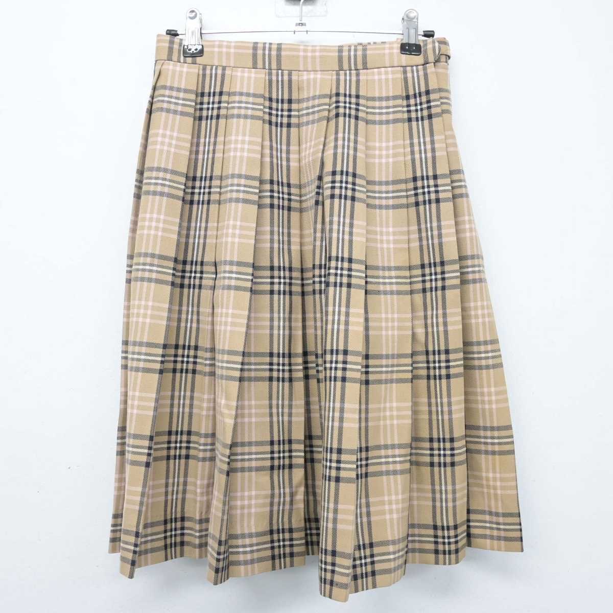 【中古】福岡県 誠修高等学校 女子制服 3点 (シャツ・ニット・スカート) sf052967