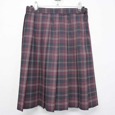 【中古】福岡県 誠修高等学校 女子制服 4点 (シャツ・ニットベスト・スカート) sf052968