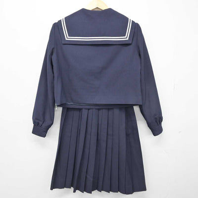 【中古】愛知県 鶴城中学校 女子制服 3点 (セーラー服・スカート) sf052970