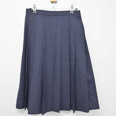 【中古】福島県 西袋中学校 女子制服 3点 (セーラー服・スカート) sf052976