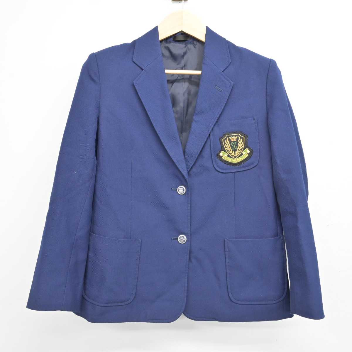 【中古】栃木県 小山城南中学校 女子制服 3点 (ブレザー・スカート) sf052982