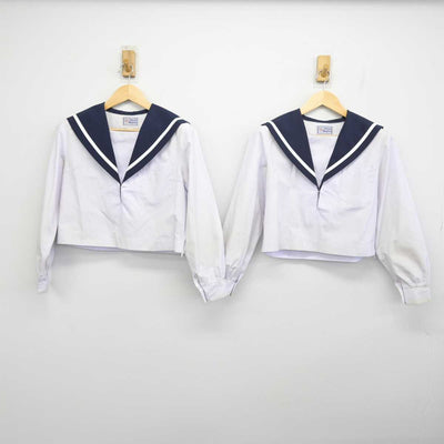 【中古】愛知県 刈谷高等学校 女子制服 2点 (セーラー服) sf053011