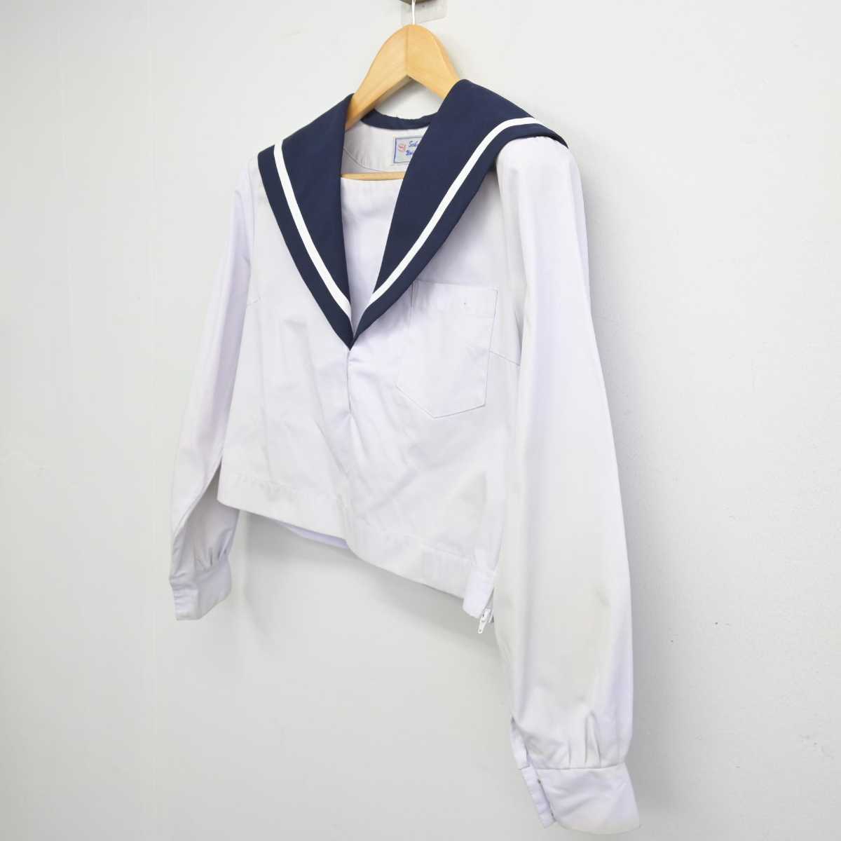 【中古】愛知県 刈谷高等学校 女子制服 2点 (セーラー服) sf053011