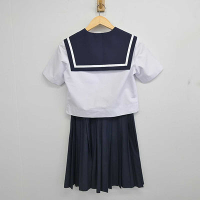 【中古】愛知県 高浜市立南中学校 女子制服 3点 (セーラー服・セーラー服・スカート) sf053013