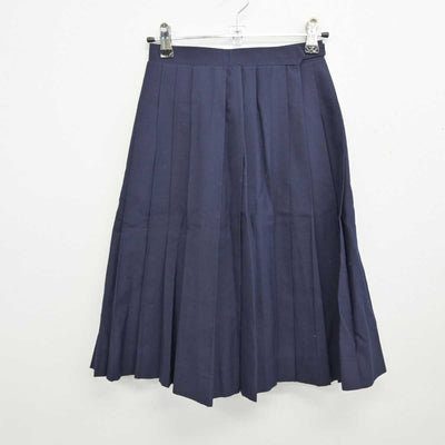 【中古】千葉県 松尾中学校 女子制服 2点 (シャツ・スカート) sf053019