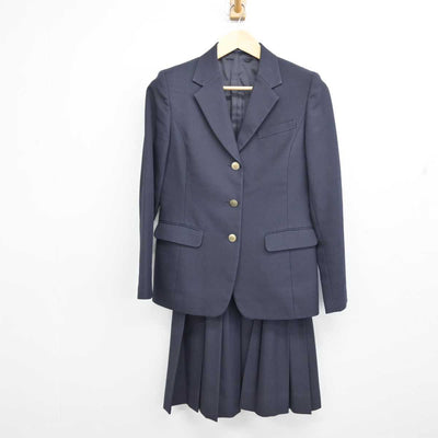 【中古】埼玉県 大宮開成高等学校 女子制服 3点 (ブレザー・スカート) sf053023