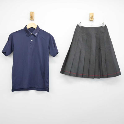 【中古】東京都 桜美林高等学校 女子制服 3点 (シャツ・シャツ・スカート) sf053041