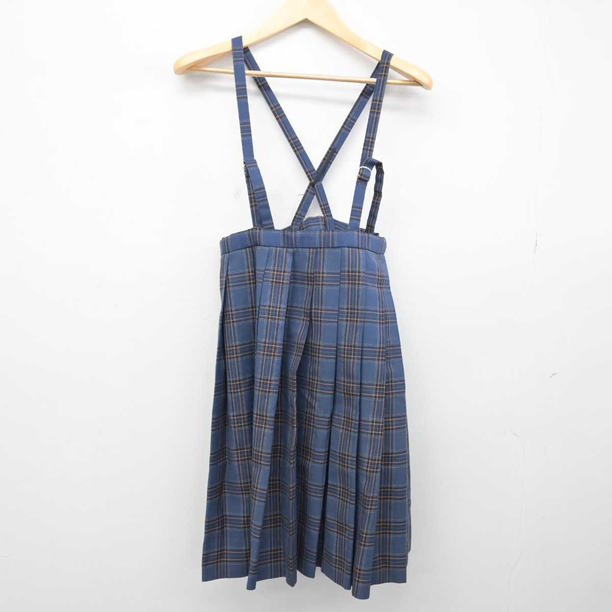 【中古】熊本県 大津中学校 女子制服 2点 (ブレザー・スカート) sf053045