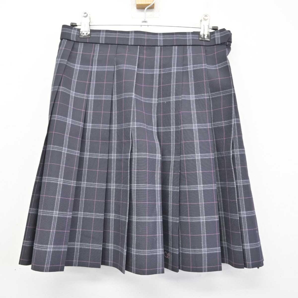 【中古】東京都 墨田川高等学校 女子制服 2点 (シャツ・スカート) sf053049