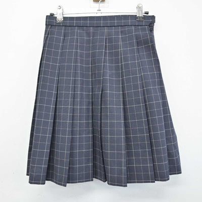 【中古】千葉県 四街道高等学校 女子制服 1点 (スカート) sf053051