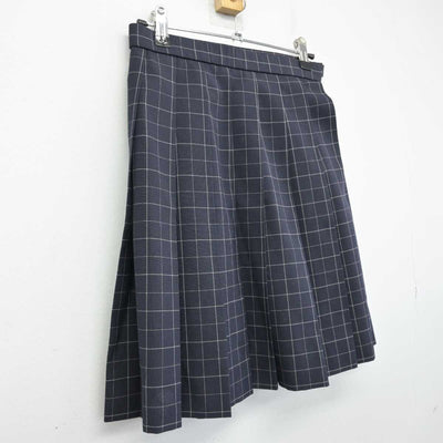 【中古】千葉県 四街道高等学校 女子制服 1点 (スカート) sf053051