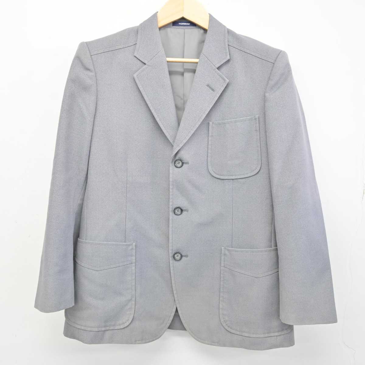 【中古】宮城県 増田中学校 男子制服 1点 (ブレザー) sf053060