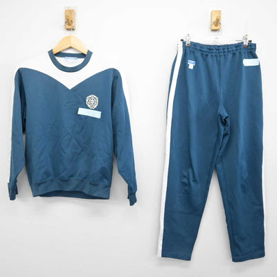 【中古】宮城県 増田中学校 女子制服 2点 (体操服 上・体操服 下) sf053062