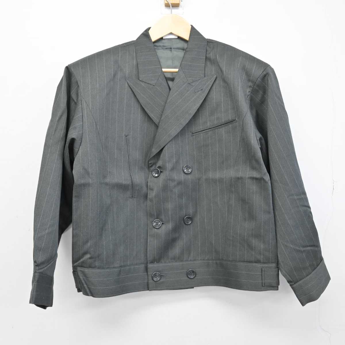 【中古】 日本道路公団 男子制服 4点 (ブレザー・シャツ) sf053083