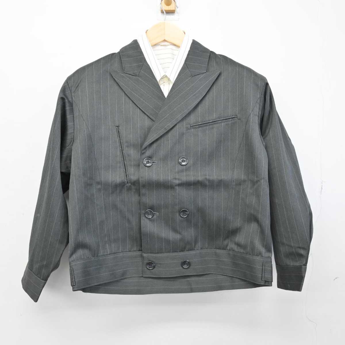 【中古】 日本道路公団 男子制服 2点 (ブレザー・シャツ) sf053085