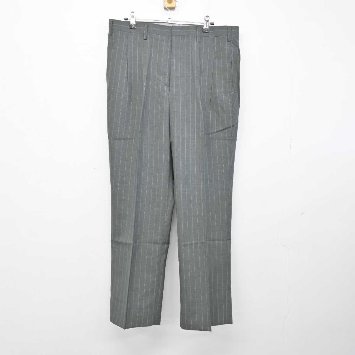 【中古】 日本道路公団 男子制服 5点 (ブレザー・シャツ・ズボン) sf053086