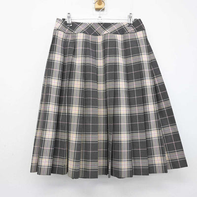 【中古】奈良県 奈良文化高等学校 女子制服 3点 (ブレザー・シャツ・スカート) sf053101