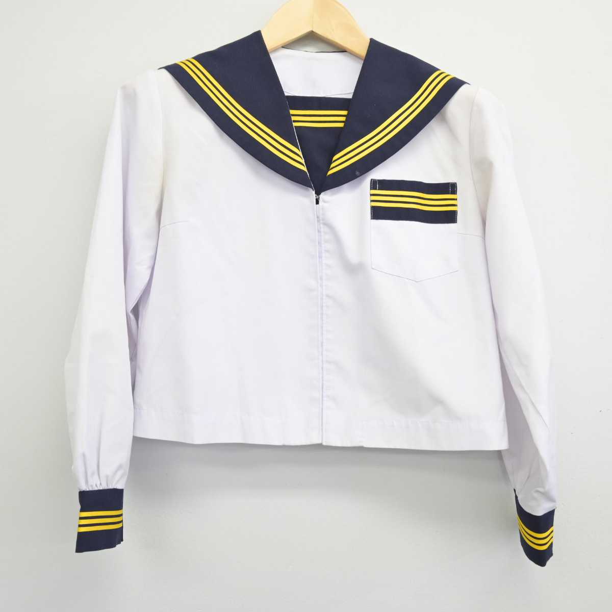 【中古】静岡県 浜松市浜名中学校 女子制服 2点 (セーラー服・セーラー服) sf053111