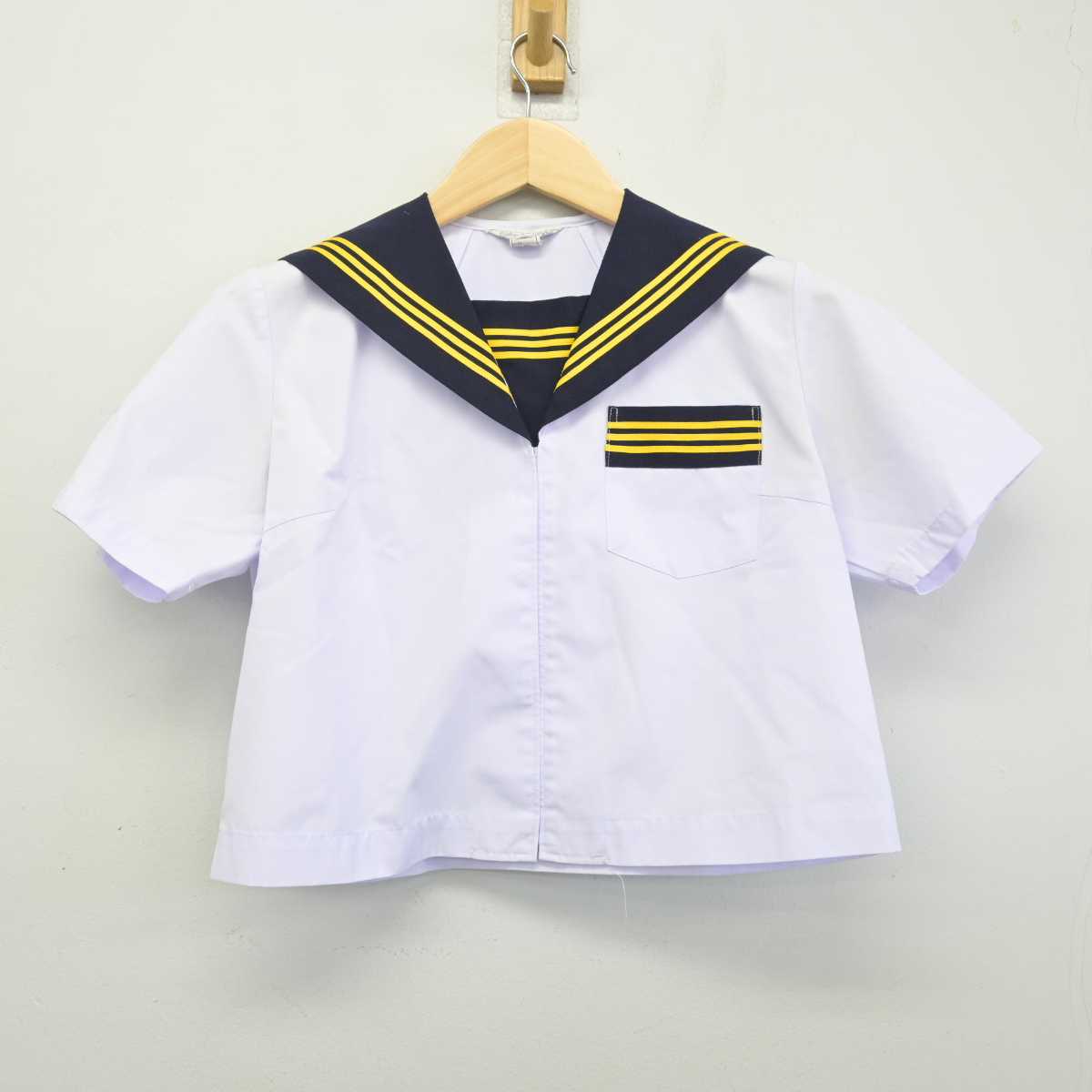 【中古】静岡県 浜松市浜名中学校 女子制服 2点 (セーラー服・セーラー服) sf053111