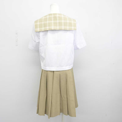 【中古】埼玉県 越谷南高等学校 女子制服 3点 (セーラー服・スカート) sf053112