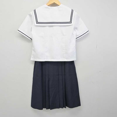 【中古】愛知県 南山学園　聖霊高等学校 女子制服 2点 (セーラー服・スカート) sf053115