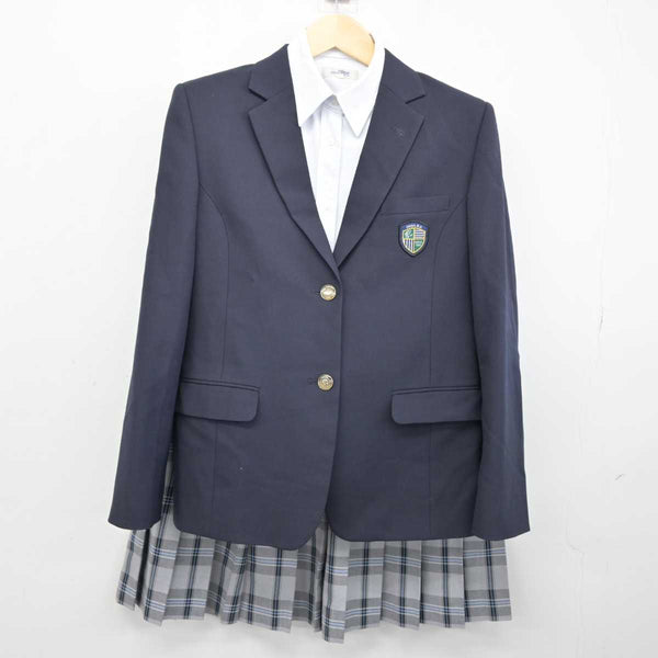 【中古】福岡県 遠賀高等学校 女子制服 3点 (ブレザー・シャツ・スカート) sf053127 | 中古制服通販パレイド