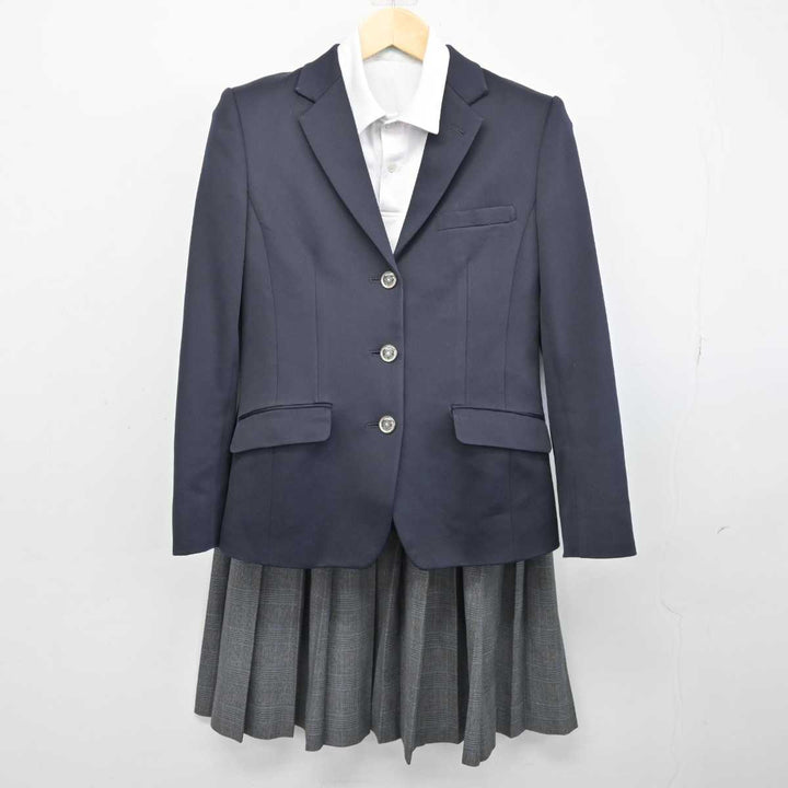 中古】福岡県 北九州市内中学校標準服 女子制服 3点 (ブレザー・シャツ・スカート) sf053135 | 中古制服通販パレイド